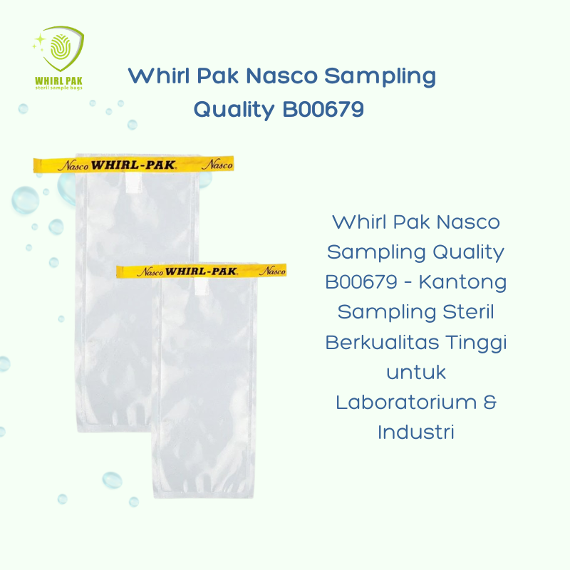 Whirl Pak Nasco Sampling Quality B00679
